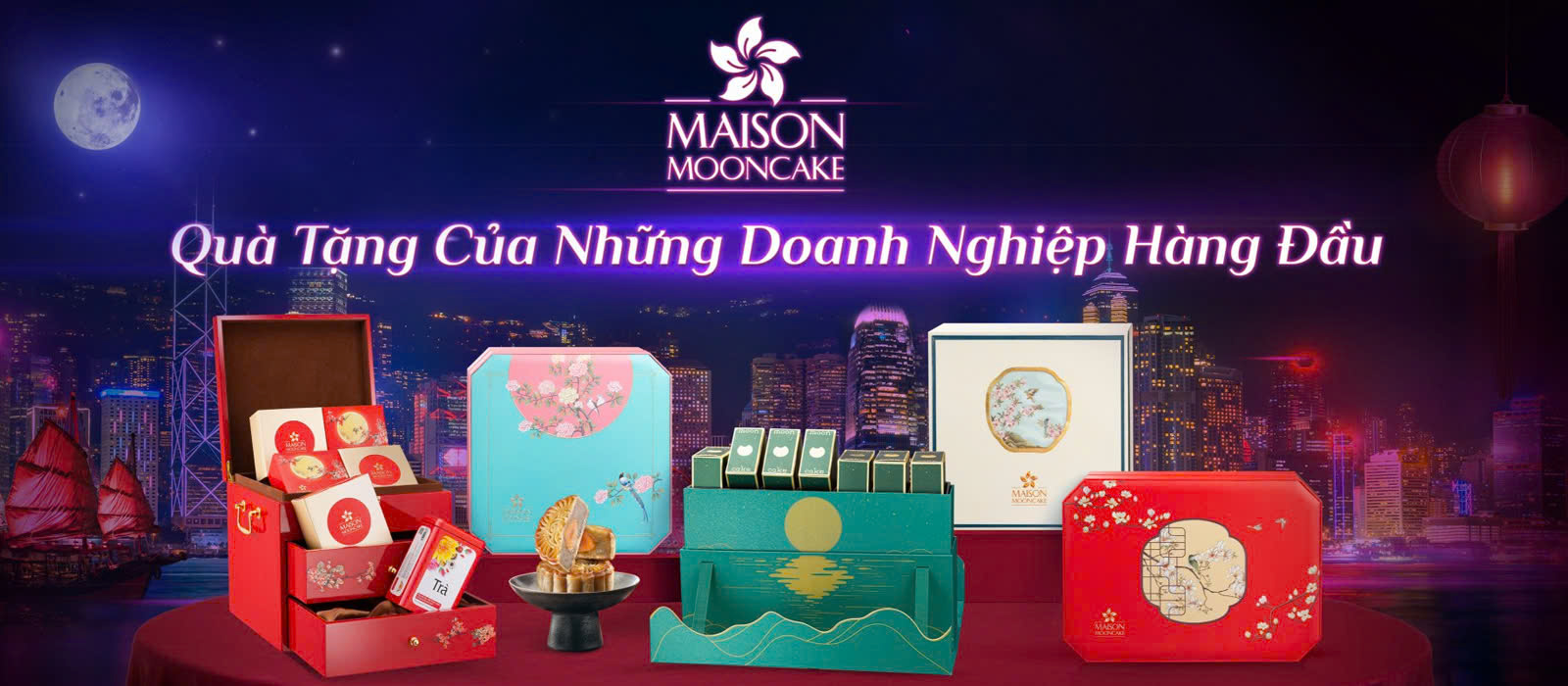 Bánh trung thu Maison quà tặng doanh nghiệp hàng đầu